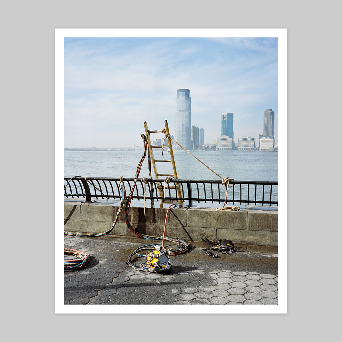 Ethan Aaro Jones Print + Investigations In Infrastructure Book
