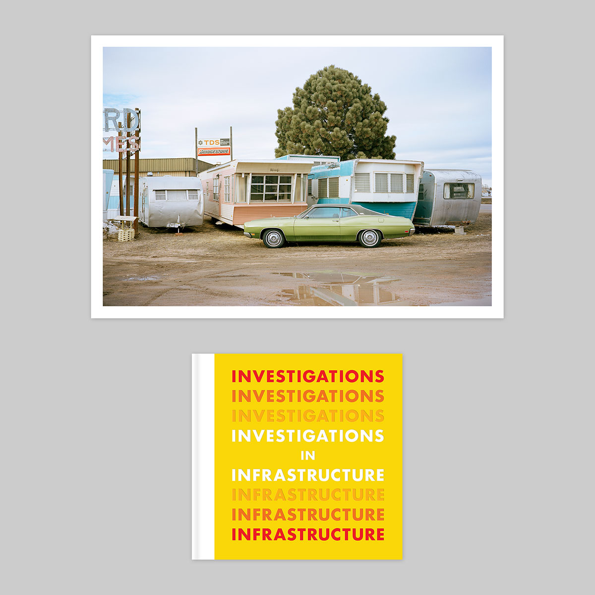 Martin Buday Print + Investigations In Infrastructure Book - Image 2