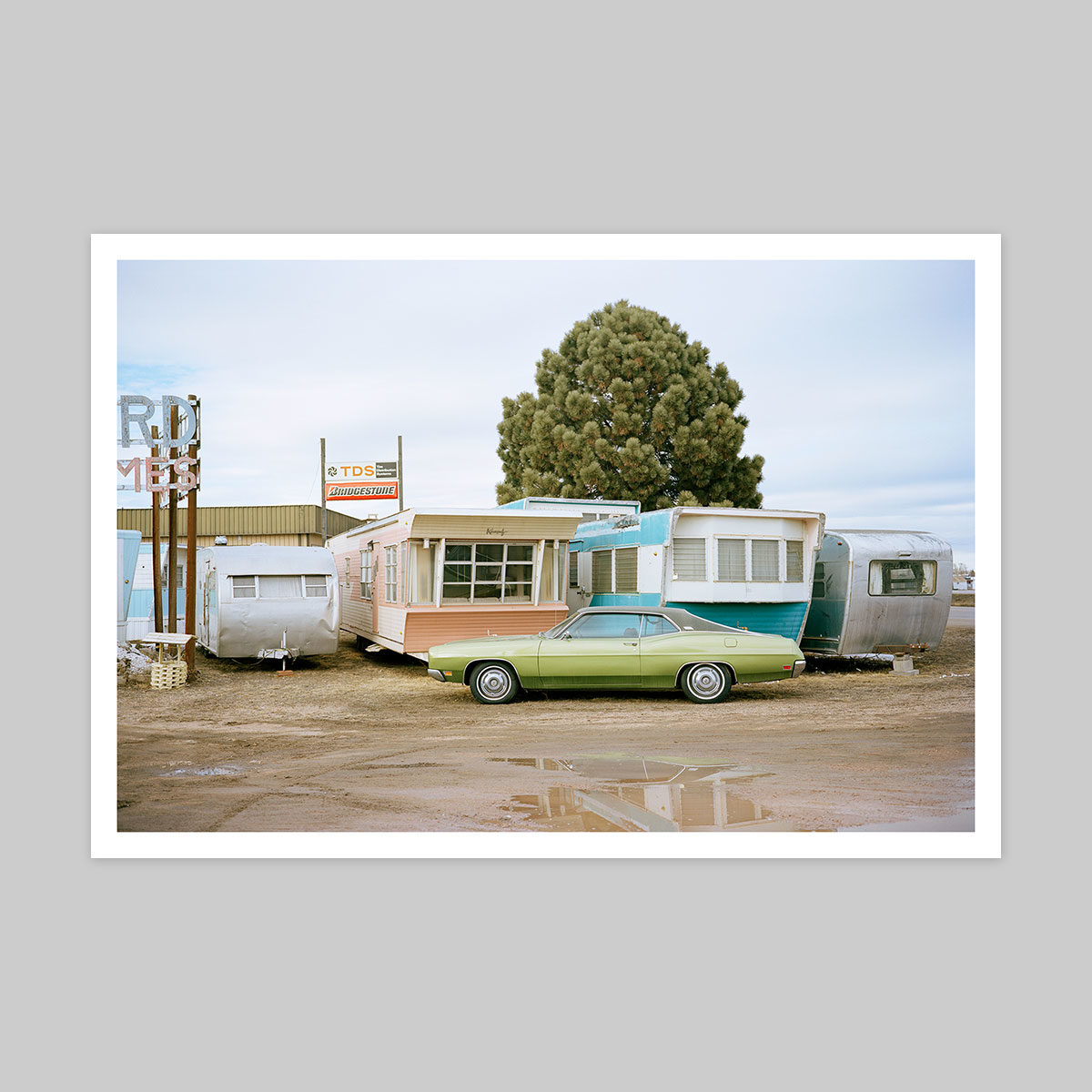 Martin Buday Print + Investigations In Infrastructure Book