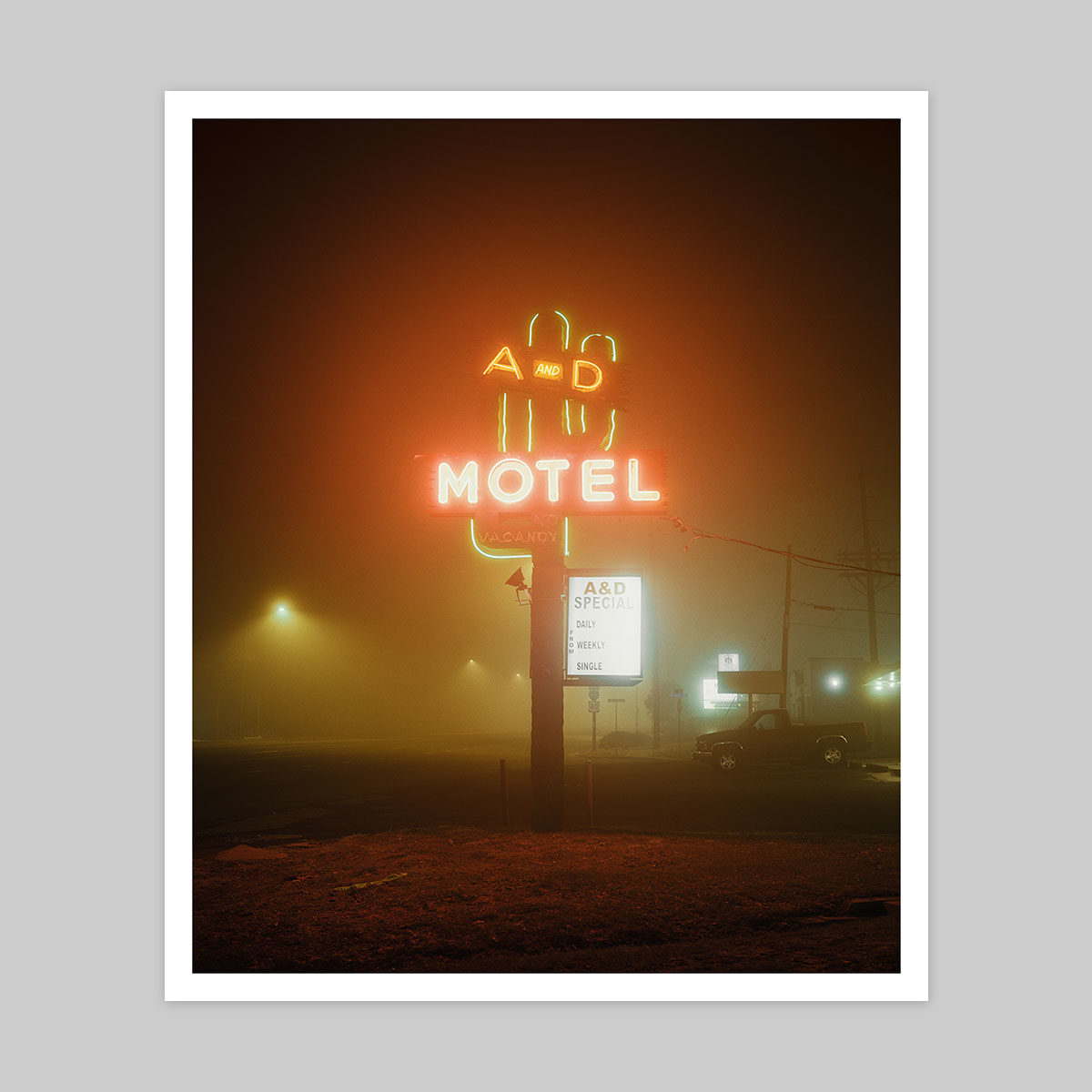Matthew Santomarco Print + Everything Is Narrative Book