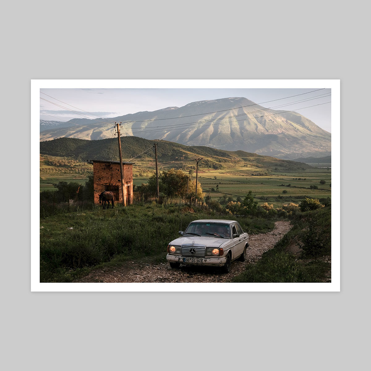 Nick St.Oegger Print + Investigations In Infrastructure Book