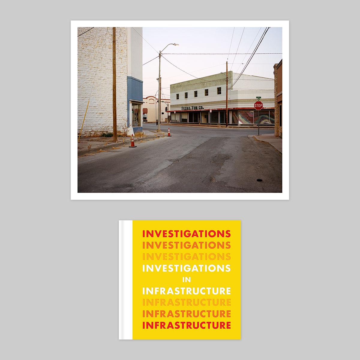 Simon Nicoloso Print + Investigations In Infrastructure Book - Image 2